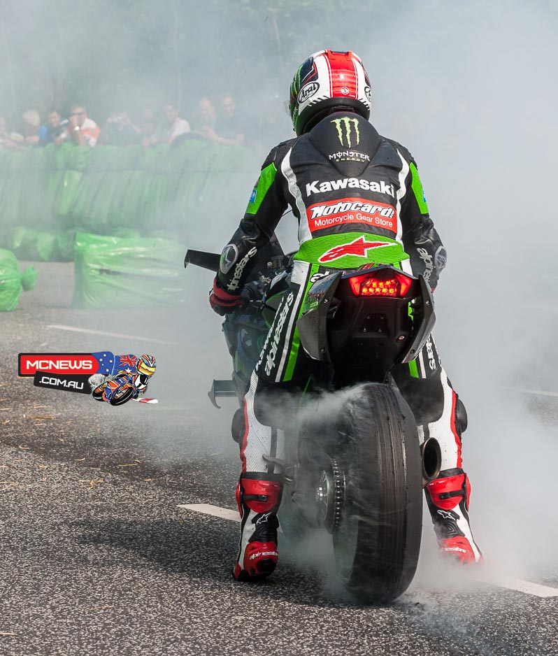 Jonathan Rea - Kawasaki H2R - Schottenring Kawasaki Days 2015