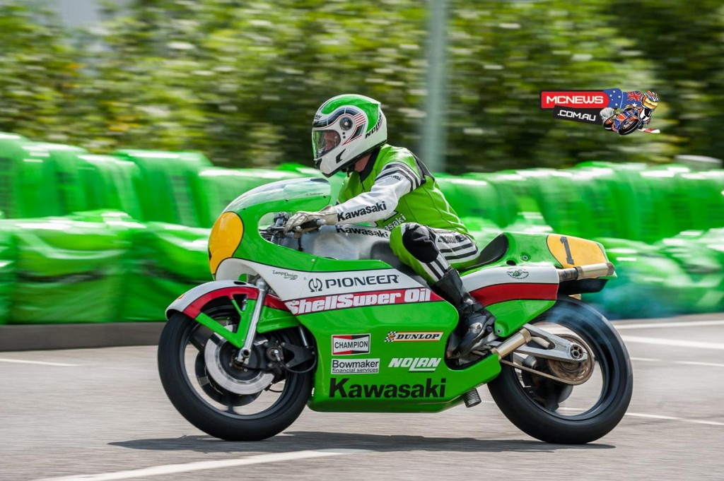 Kork Ballington - Kawasaki KR500 - Schottenring Kawasaki Days 2015