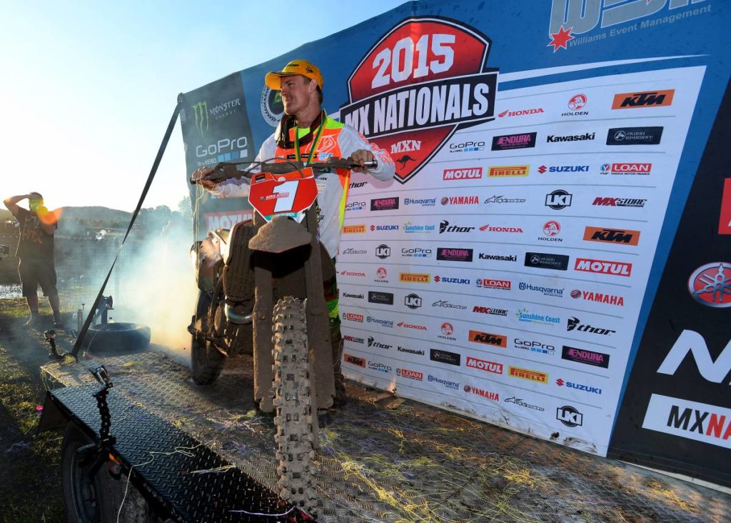 KTM’s Gibbs wraps up 2015 Monster MX1 title with a race to spare