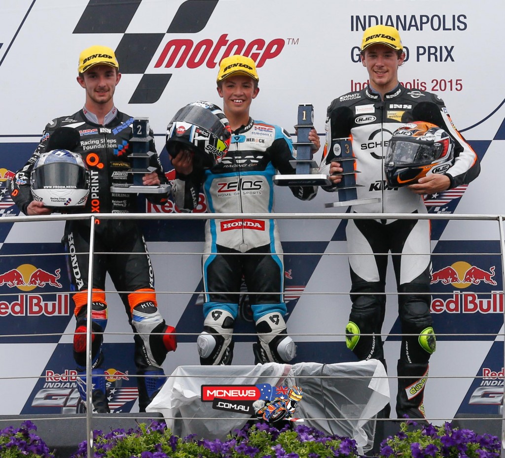 Indy MotoGP 2015 - Podium - Moto3