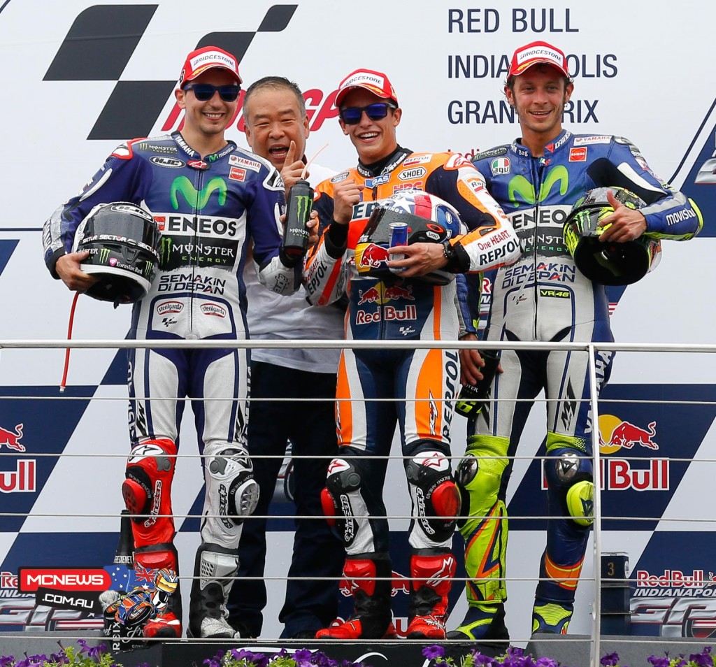 Indy MotoGP 2015 - Podium