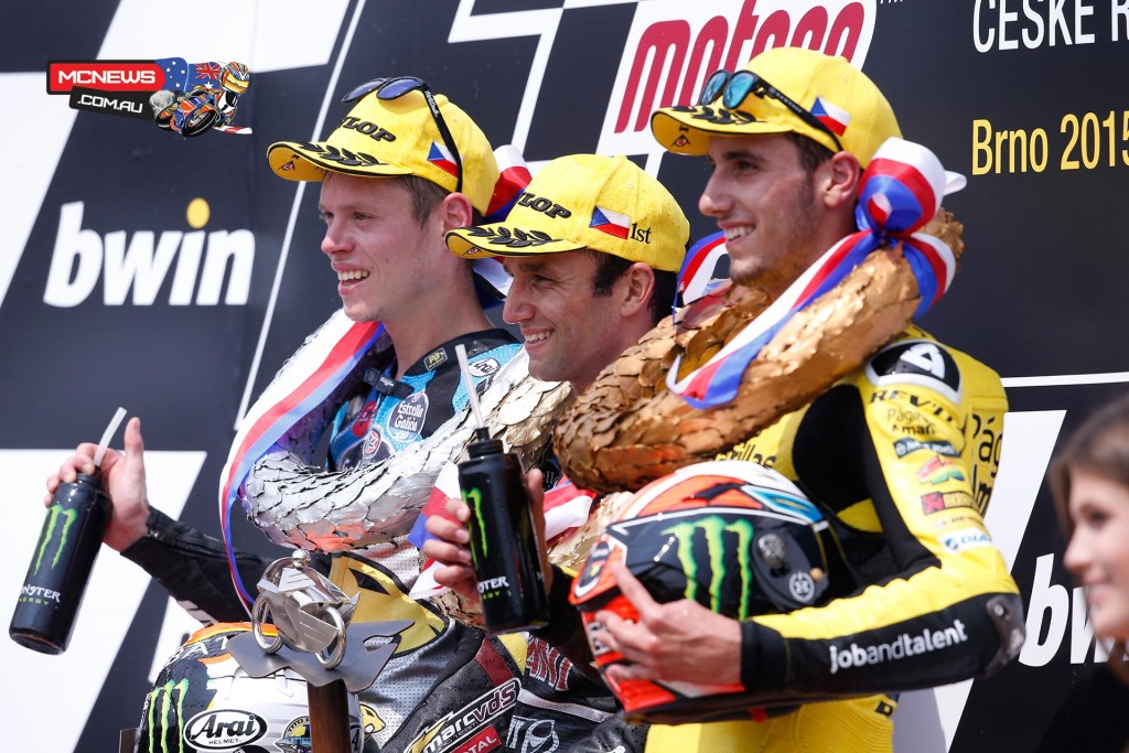 MotoGP 2015 - Round 11 - Brno - Moto2 Podium