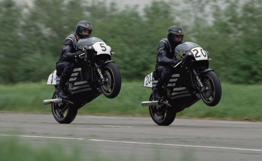Pictured are Trevor Nation and Steve Spray. © Motorcycle News.