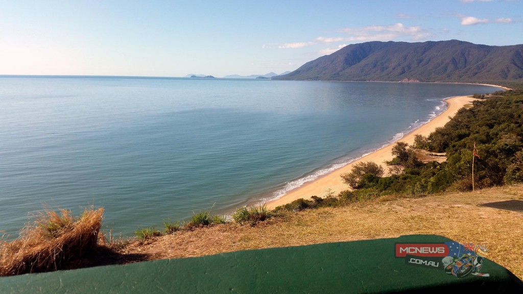 Pt Douglas – amazing coastline, looking South. Part of Four Mile Beach where the Daintree joins the Ocean
