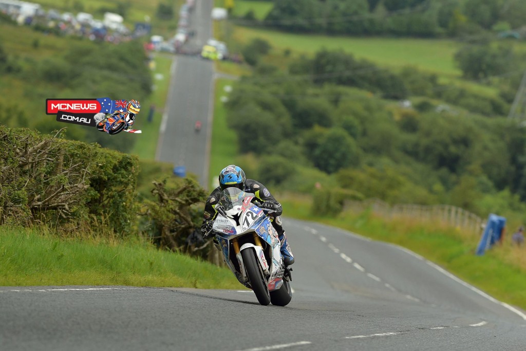 David Johnson at the 2015 Ulster Grand Prix