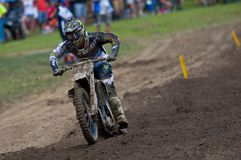 Jason Anderson bookended his rookie season in the 450 Class with podium finishes. (Photo: Matt Rice)