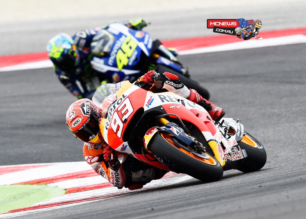 Marc Marquez, Valentino Rossi