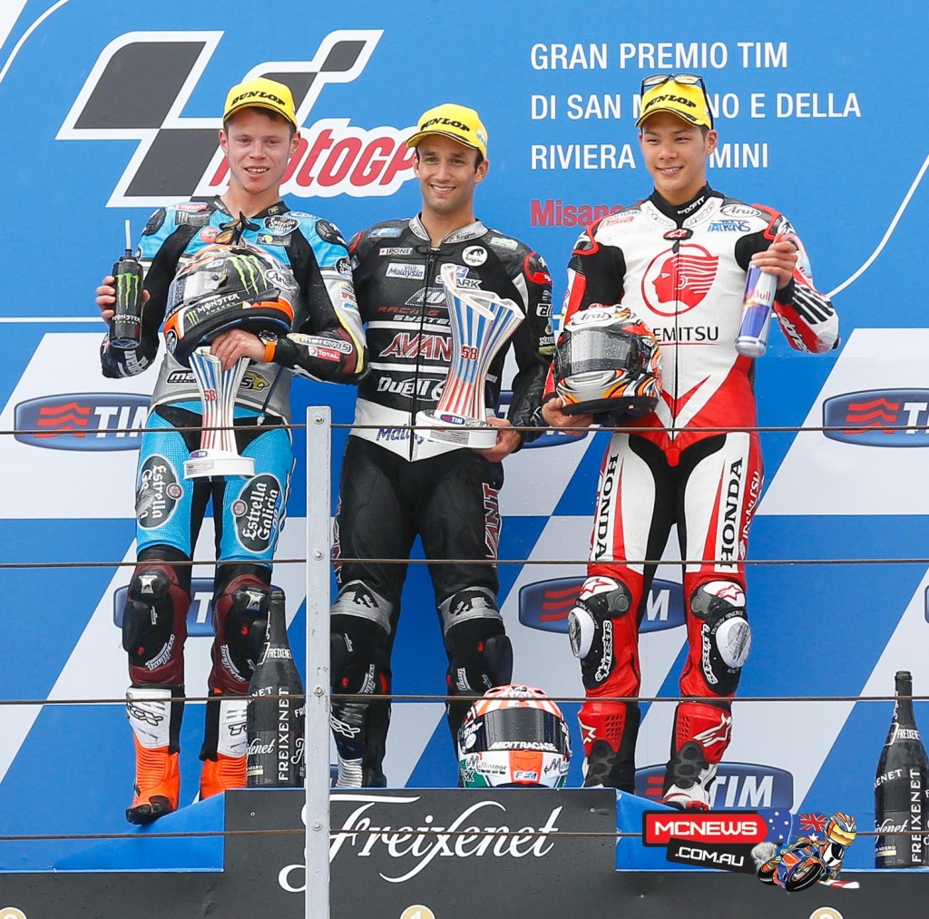 Misano MotoGP 2015 - Podium - Moto 2