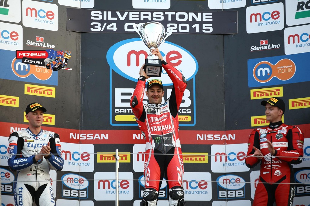 Josh Brookes did the double at the BSB Silverstone Showdown 2015