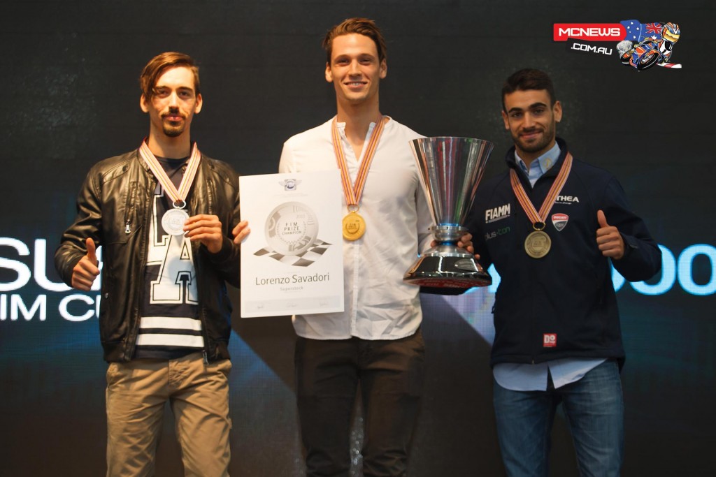 STK1000 Champions 2015 - 2- Roberto Tamburini (ITA) 1- Lorenzo Savadori (ITA) 3- Raffaele De Rosa (ITA)