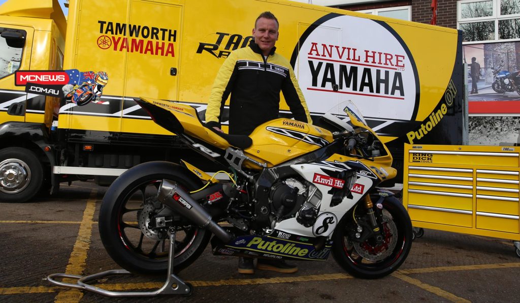 Billy McConnell on Yamaha for BSB 2016