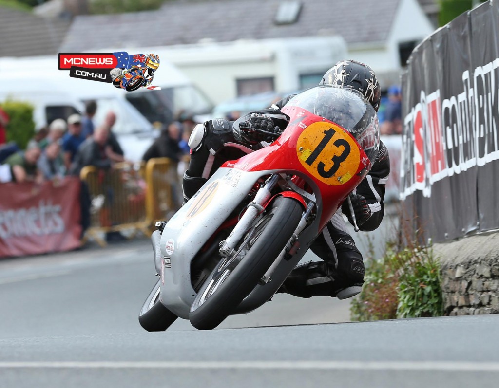 Classic TT 500cc winner Dean Harrison (500cc MV Agusta)