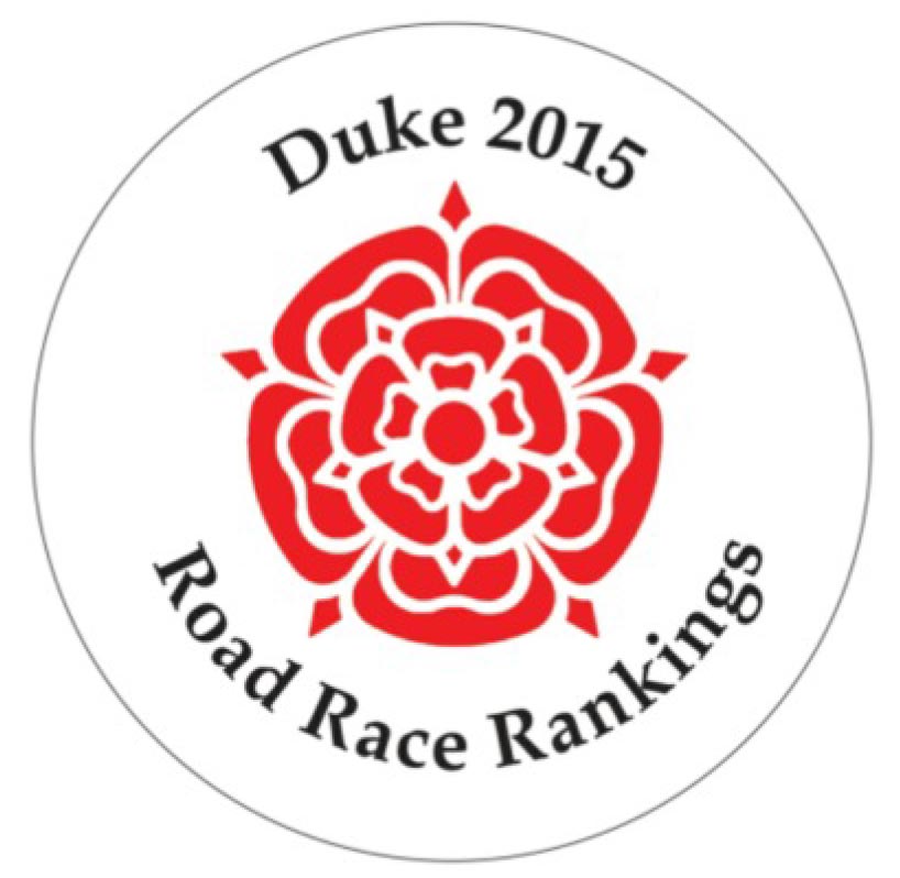 2015 Duke Road Race Rankings