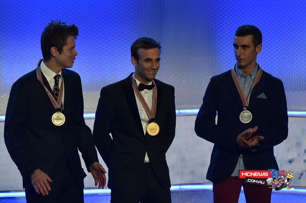FIM Awards Ceremony 2015 - Moto2 - Johann Zarco Champion