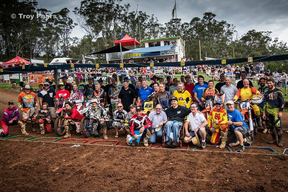 Former Champions and competitors from the current and previous Mountain Man of Motocross events