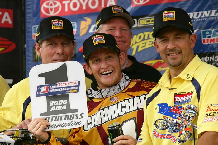 Ricky Carmichael pictured here in 2006
