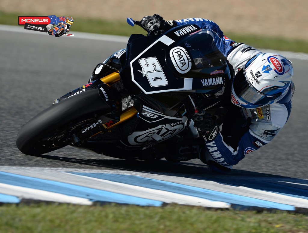 Sylvain Guintoli - WorldSBK Testing November 2015