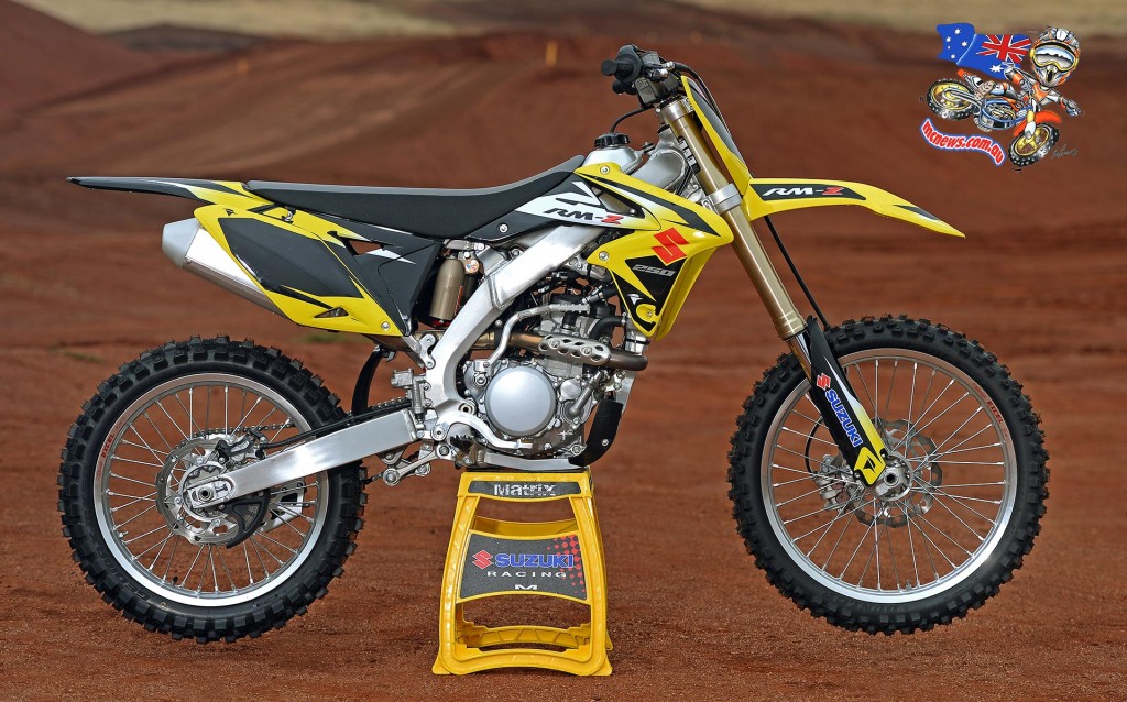 2016 Suzuki RM-Z250 with Factory RM-ZWS (Japan Works Special) inspired graphics kit