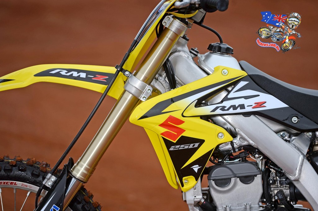 2016 Suzuki RM-Z250 with Factory RM-ZWS (Japan Works Special) inspired graphics kit