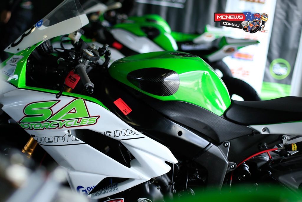 BCperformance SA Kawasaki the biggest privateer race team in Australia