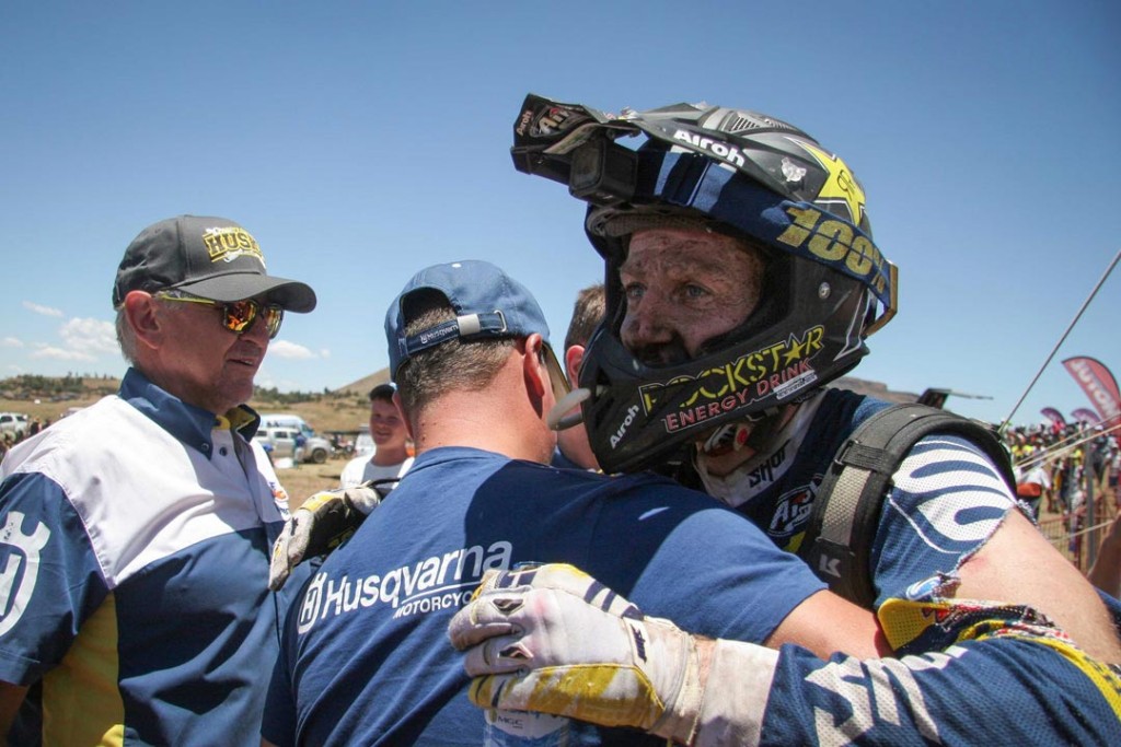 Graham Jarvis won the 2015 Roof of Africa Enduro