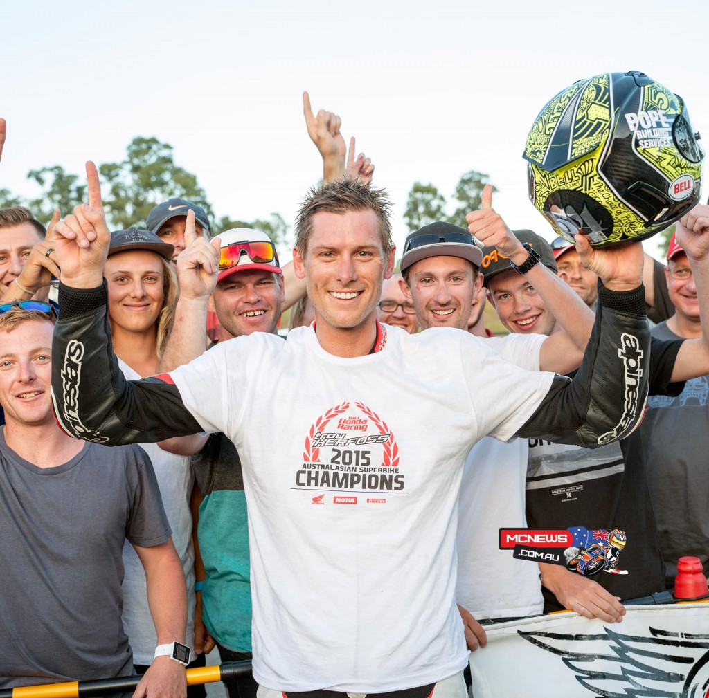 Troy Herfoss - 2015 Swann Australasian Superbike Champion