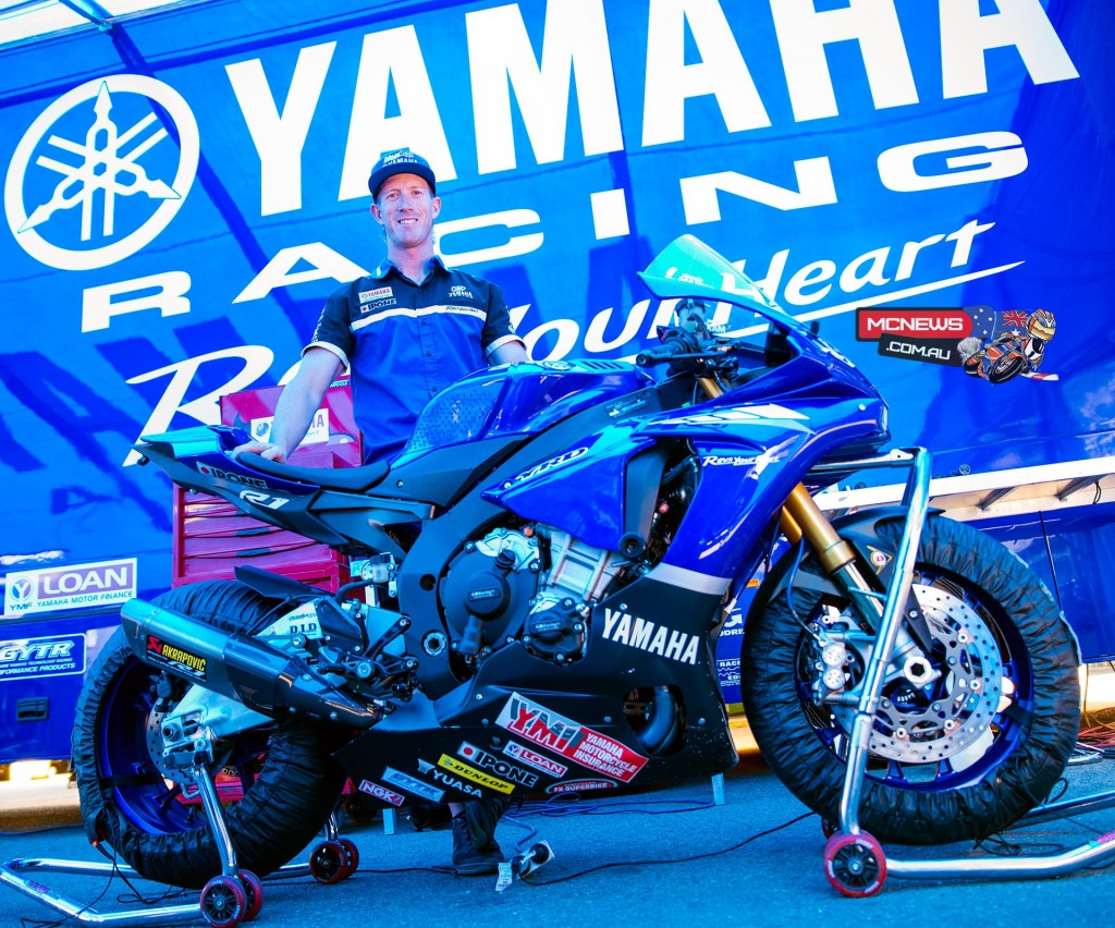 Wayne Maxwell at Sydney Motorsports Park this morning. Image by Trevor Hedge
