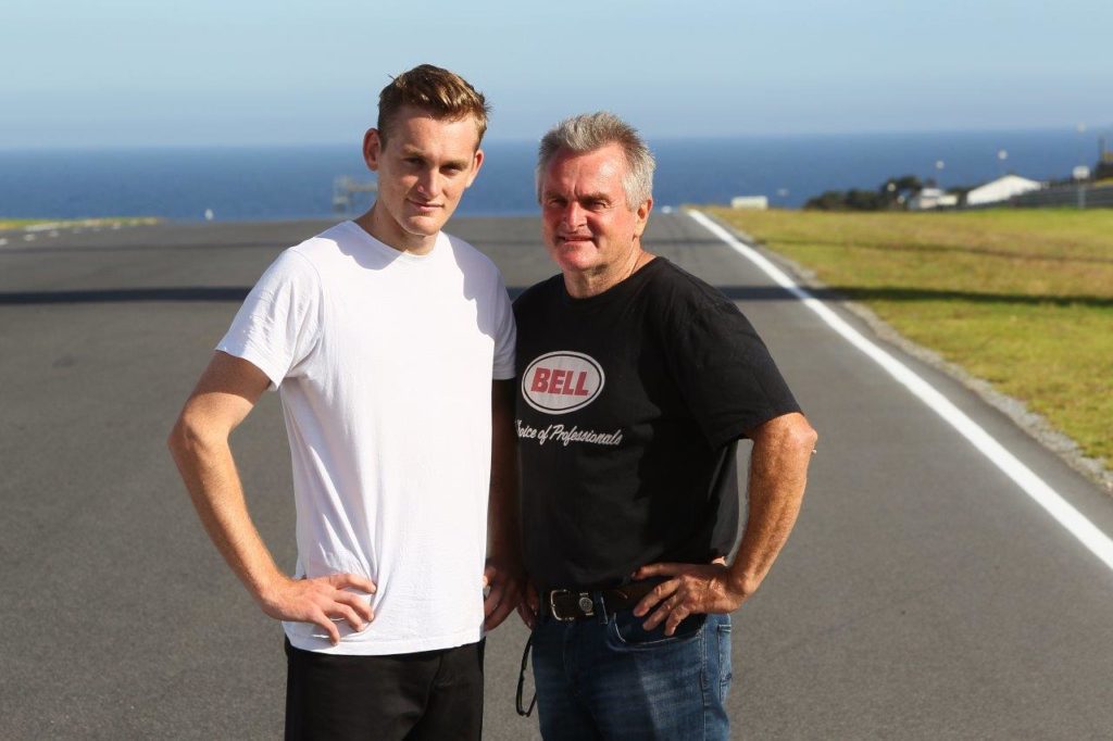 Alex Phillis is the son of famous Aussie Superbike racer Robbie Phillis