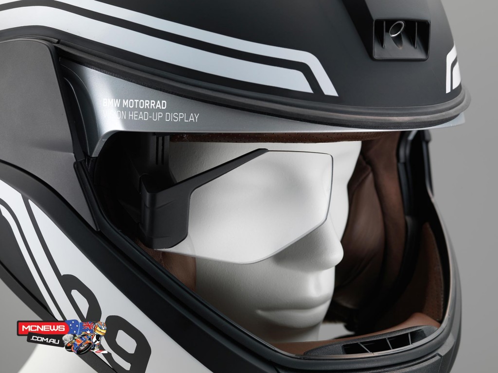 BMW helmet with head up display