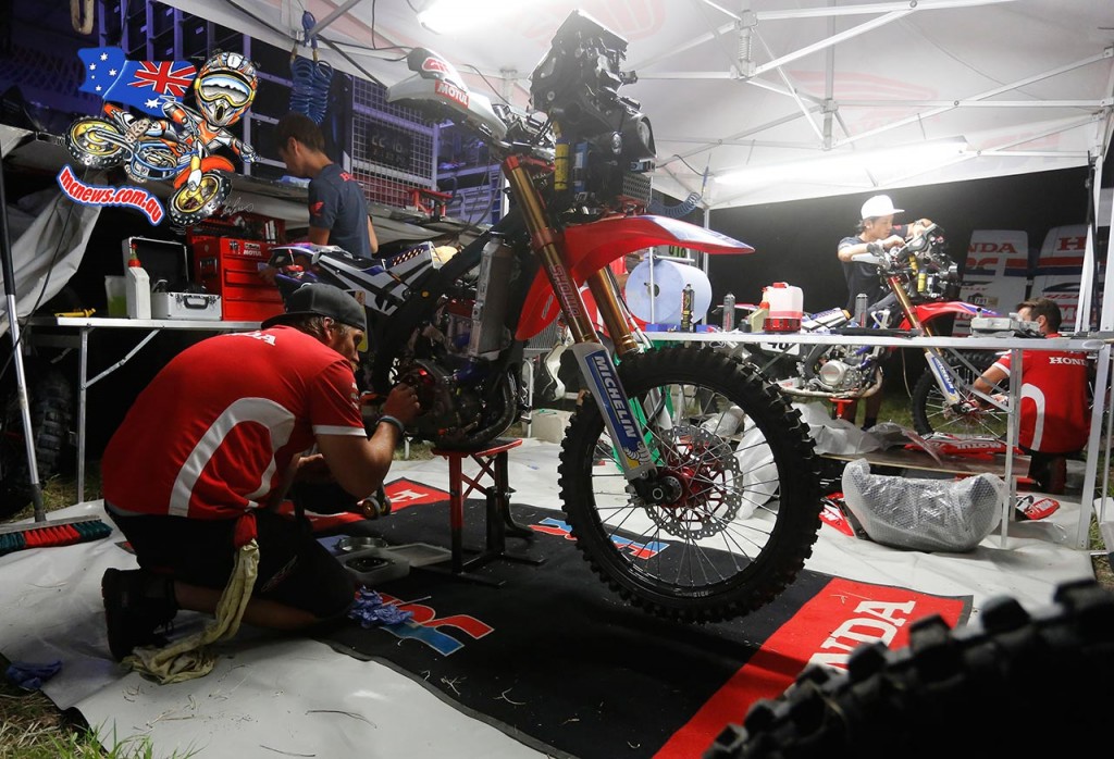 Dakar 2016 - HRC Mechanics