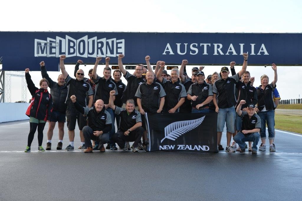 Team NZ at the 2015 Island Classic