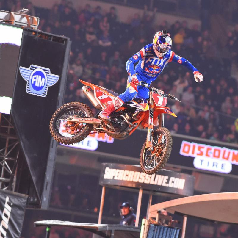 Dungey has four wins in the first six races. Photo Credit: Simon Cudby
