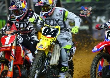 AMA SX 2016 - Round Seven - Arlington - Ryan Dungey and Ken Roczen - Image by Hoppenworld