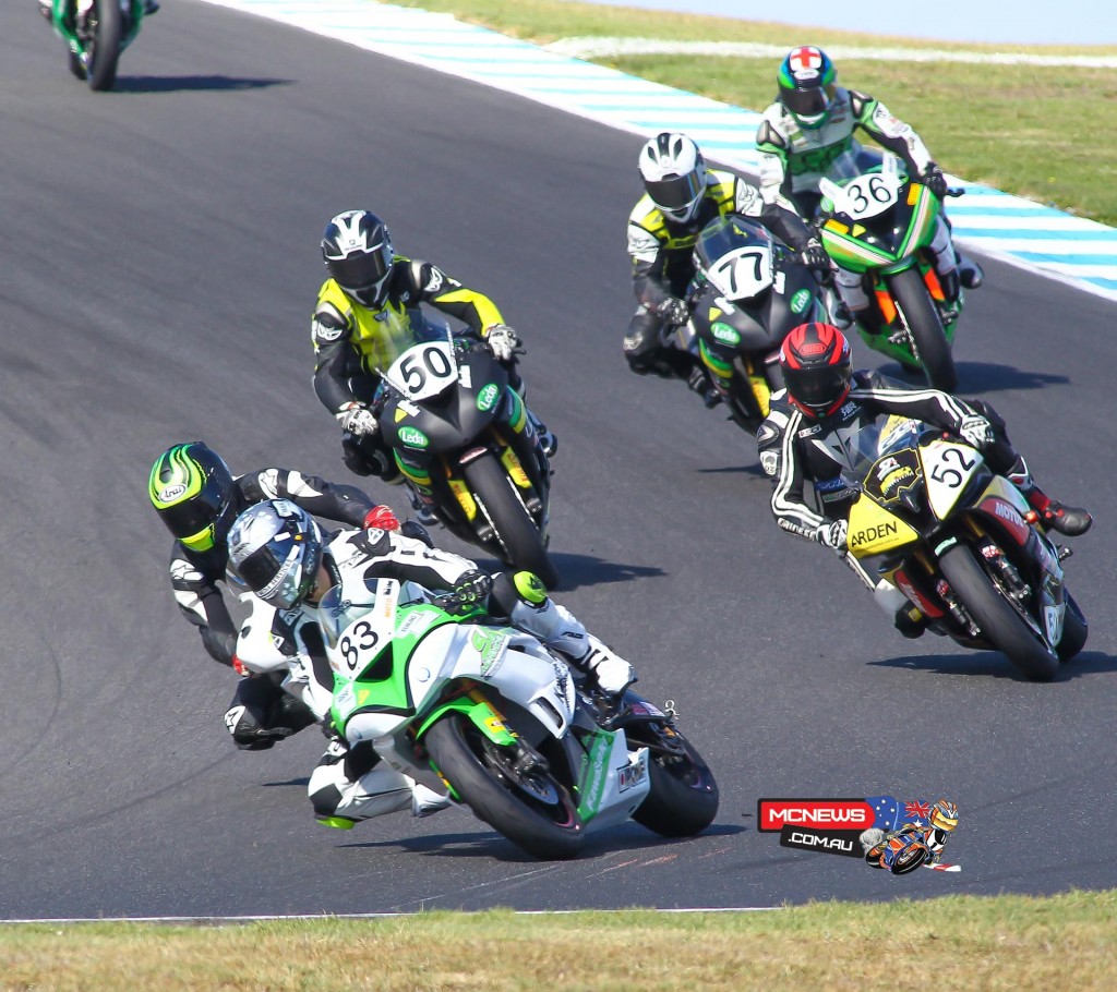 ASBK 2016 - Round One - Supersport Race One - Phillip Island - Image by Cameron White