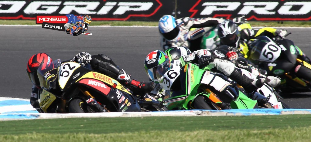 ASBK 2016 - Round One - Supersport Race One - Phillip Island - Image by Cameron White