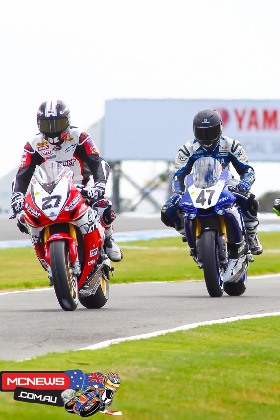Jamie Stauffer and Wayne Maxwell - Image by Cameron White