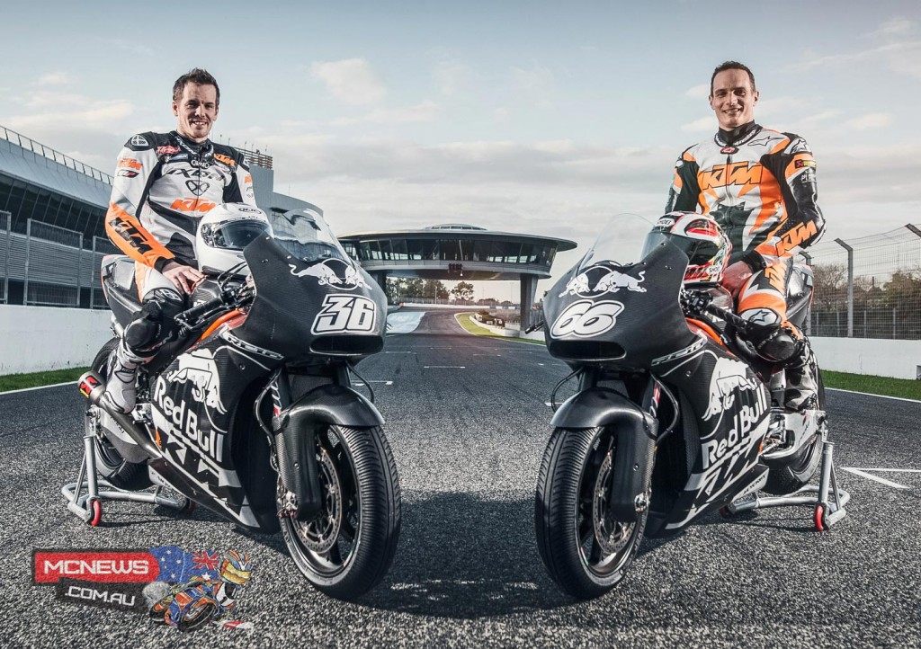 KTM MotoGP 2016 - Mike Kallio and Alex Hofmann