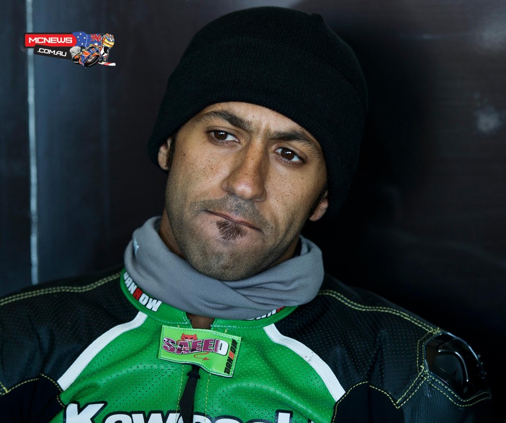 Saeed Al Sulaiti will be racing his Pedercini Racing Kawasaki on home ground