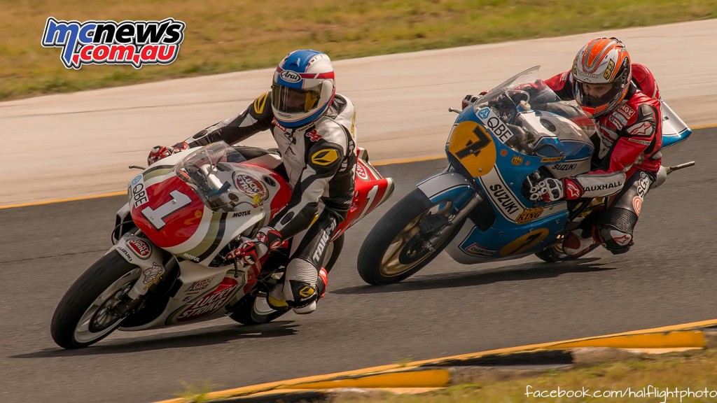 Kevin Schwantz - jeremy McWilliams - 2016 Barry Sheene Festival of Speed - Image by Nick Edards