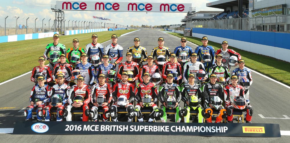 BSB 2016 - 32 riders representing eight nations line up for title fight