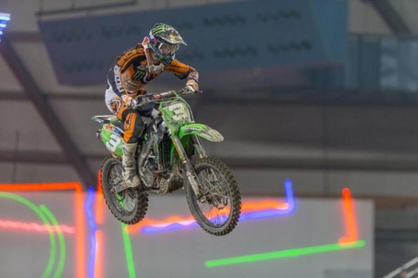 Gavin Faith is now co-leader of the Arenacross series