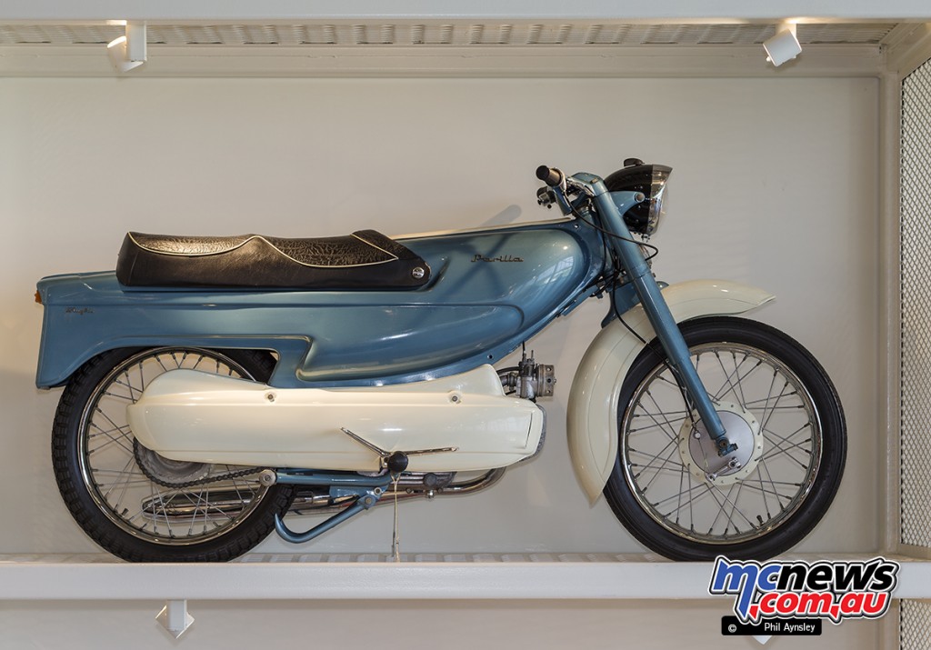 A 125cc 2-stroke model photographed at the Barber Museum. Image by Phil Aynsley