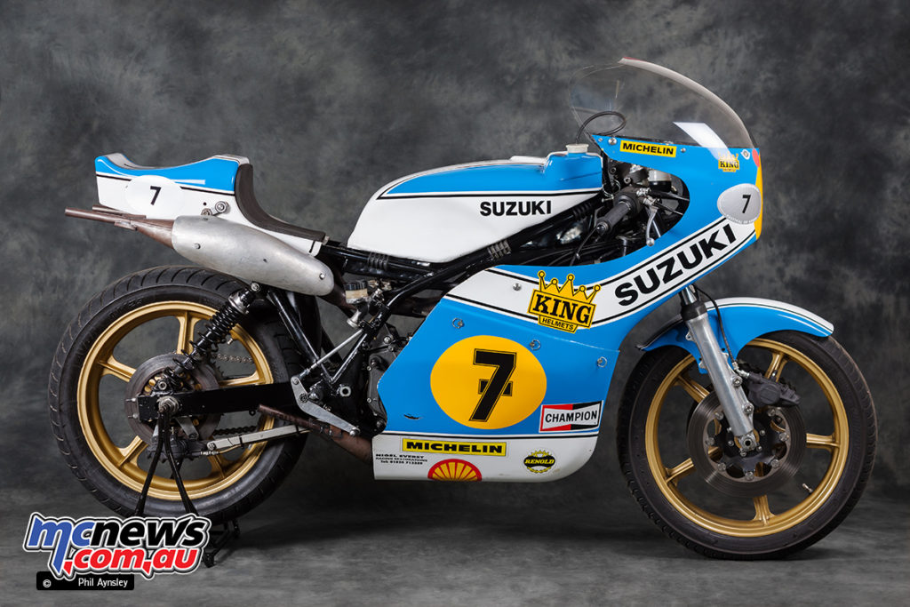 1975 Suzuki XR14 - The very machine that Barry Sheene won his (and Suzuki’s) first 500cc GP race on - Image by Phil Aynsley