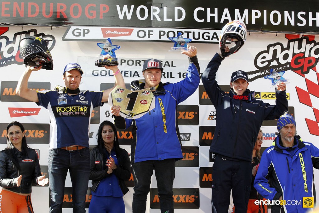 Phillips on top of Enduro GP podium