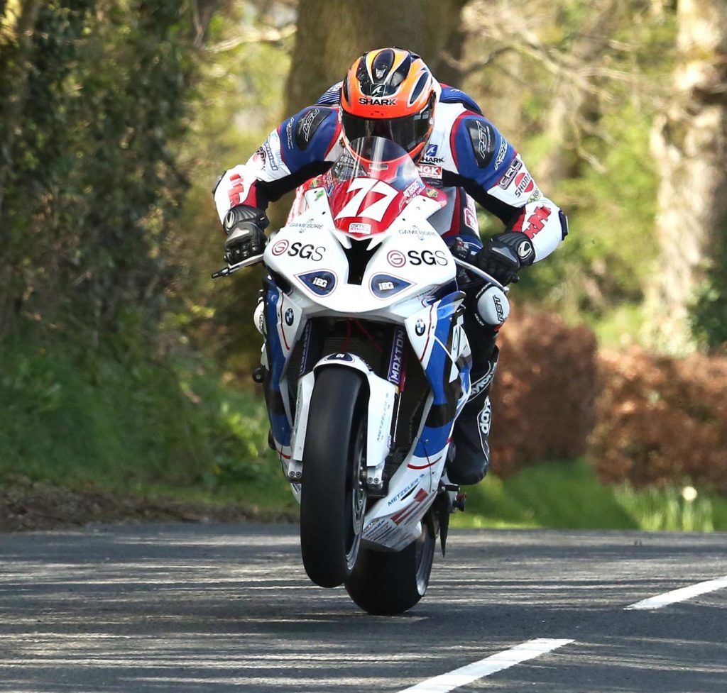 Ryan Farquhar in action on the IEG BMW - Pictures by Stephen Davison – Pacemaker Press International
