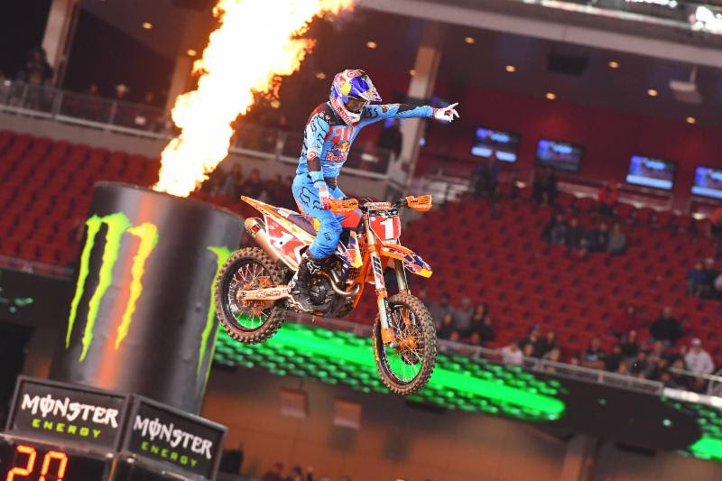 Ryan Dungey now has six wins in 2016 - Photo Credit: Simon Cudby