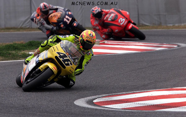 MotoGP 500cc World Championship 2001 - Round One - Suzuka - Valentino Rossi