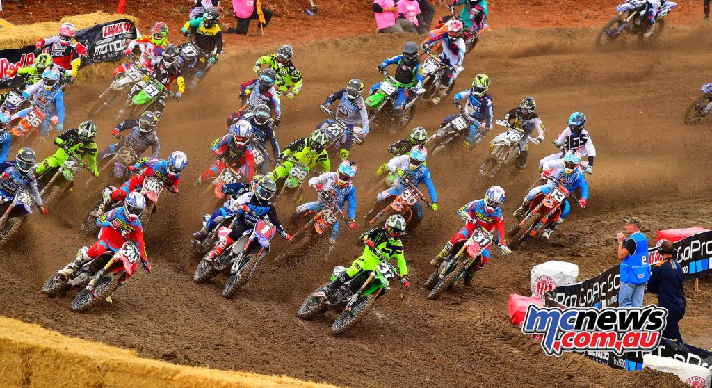 Lucas Oil AMA Pro Motocross 2016 - Round One - Hangtown - 250cc Start