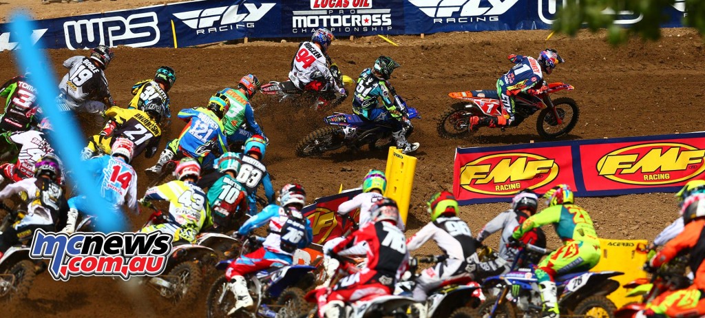 Lucas Oil AMA Pro Motocross 2016 - Round One - Hangtown - 450cc Start