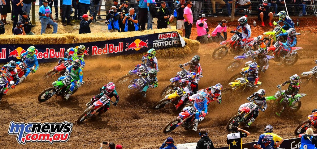 Lucas Oil AMA Pro Motocross 2016 - Round One - Hangtown - 450cc Start